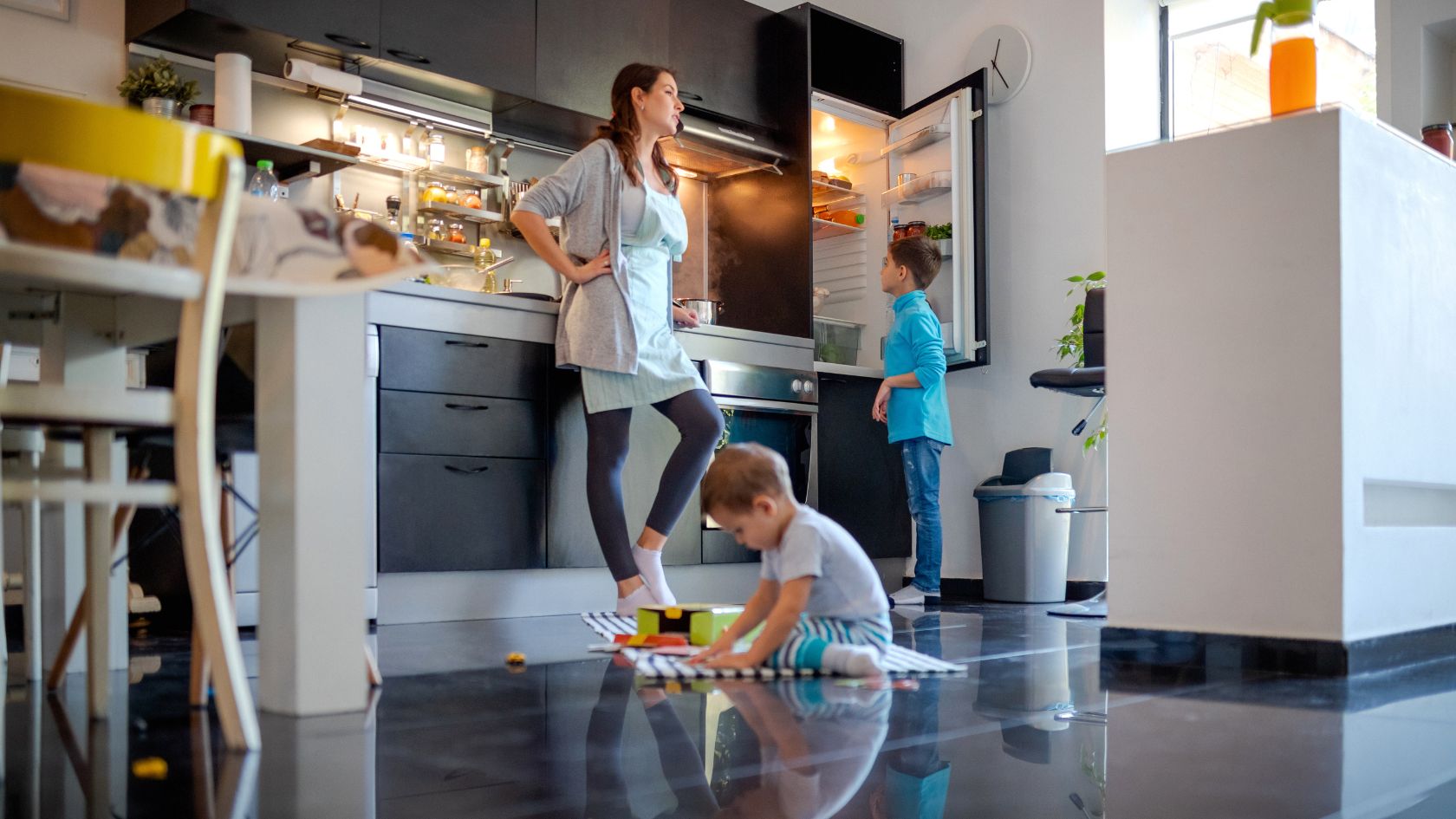 NDIS respite care Point Cook family kitchen.